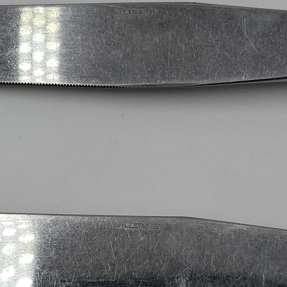 Vintage Home Kitchen Hull Knife Stainless Steel Wood Handle Kitchen Collectibles